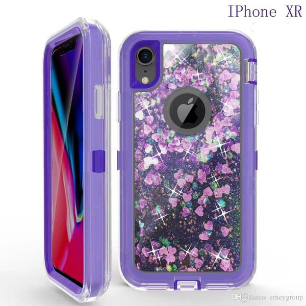 

bling crystal liquid glitter designer for iphone x xs max xr 7 6 8 plus robot shockproof back cover for samsung s8 s9 plus note8 note9 case