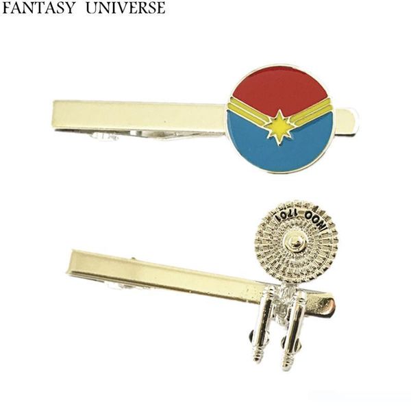 

fantasy universe 20pc a lot captain marvel tie clip hrkbdgf01sh190721, Silver