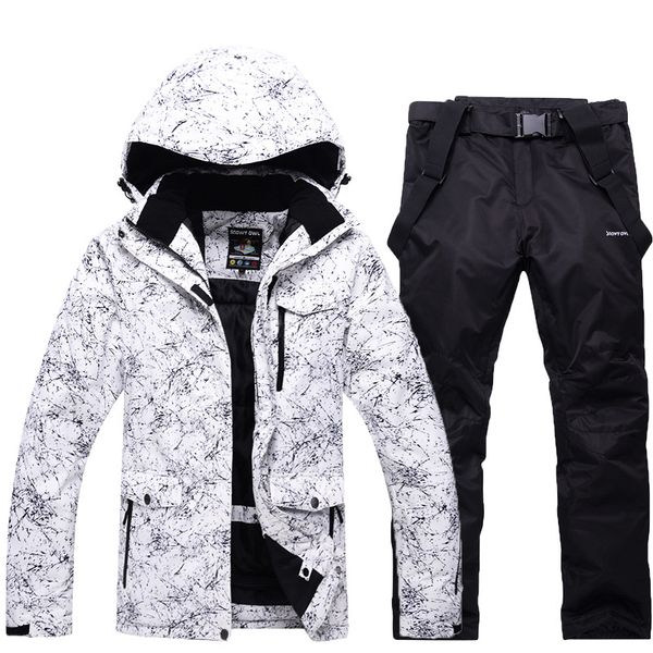 

men and women ski suits ski pants waterproof warm thick