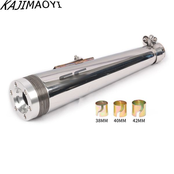

universal motorcycle exhaust pipe muffler exhaust tip vintage rear pipe tail tube