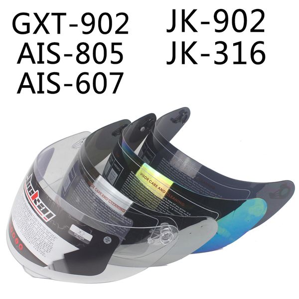 

helmet glass for jiekai 316 902 model gxt 902 model for sv k5 4 color available helmet glass