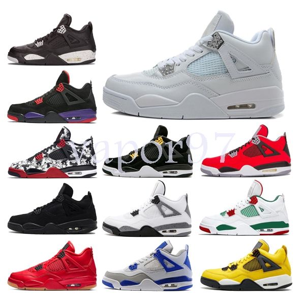 

Best quality 2019 4 OG Mens Basketball Shoes Designer 4s baskets Trainers travis scotts fashion Sneakers chaussures