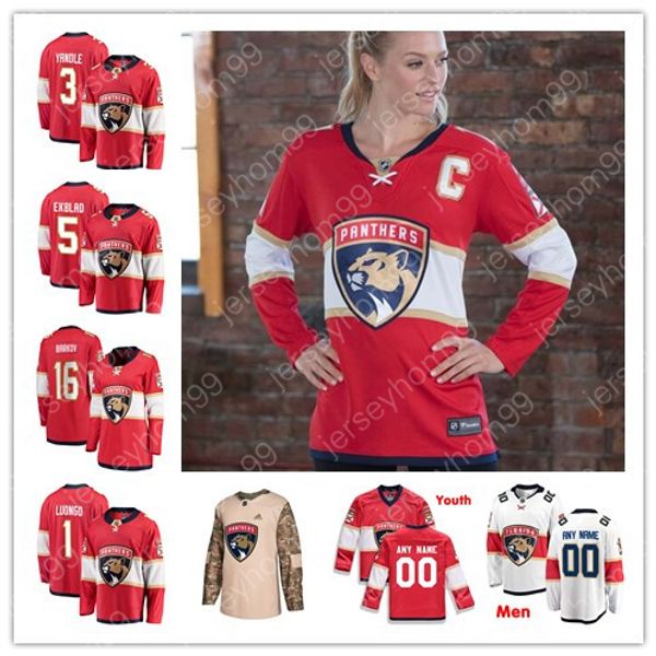 

Custom Florida Panthers 1 Roberto Luongo Jersey 5 Aaron Ekblad 11 Huberdeau 21 Vincent Trocheck 7 Colton Sceviour Hockey Jerseys