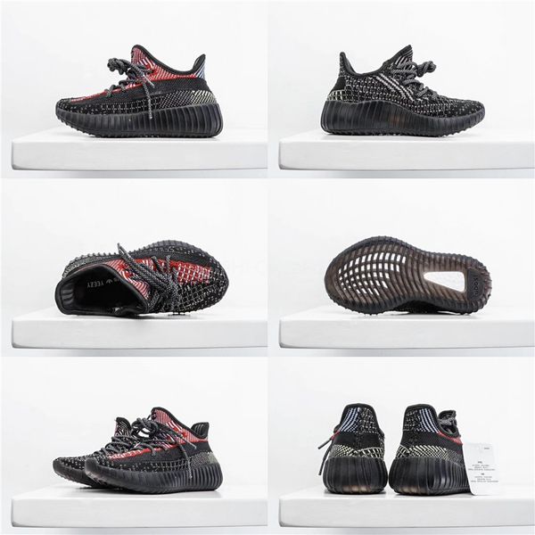 

2020 kanye west infant clay 72 toddler kids running shoes static gid chaussure de sport pour enfant boys girls casual trainers#215
