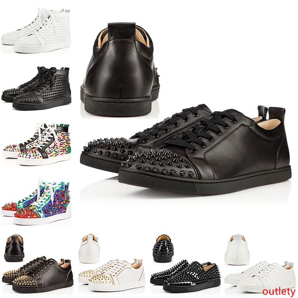 

ace designer casual shoes for men women studded spikes party lovers genuine leather new fashion flat sneaker ing