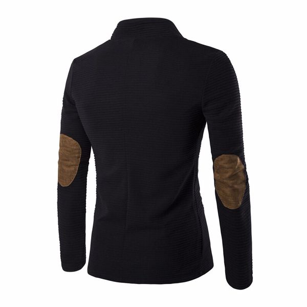 

мужская мода костюм бренд блейзера slim fit 2019 новый мужчина для моды terno личности без мужчин для воротника строчки, White;black