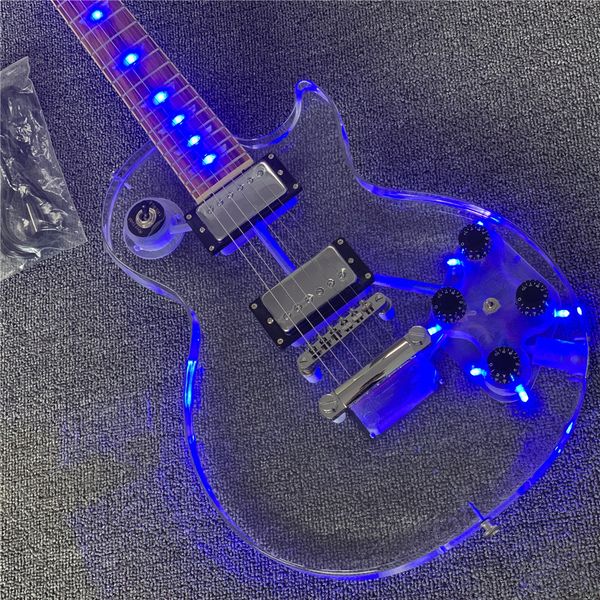 

oem electric guitar, acrylic guitar, 6-string electric guitar, delivery guitars