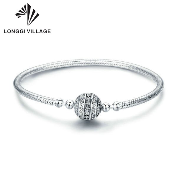 

браслет s925 из стерлингового серебра, Black