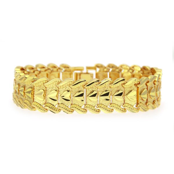 

ornaments hand decorate arrogance man golden texture bracelet bracelet accessories, Golden;silver