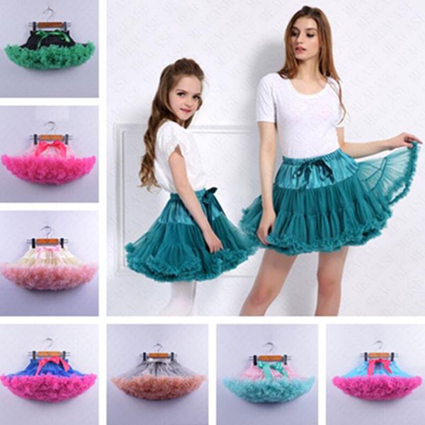 

пушистого шифон tutus лето тута юбка лолита pettiskirt petticoat женщина девушка партия балет короткое плиссе платье принцесса юбки 2020 d61, Blue