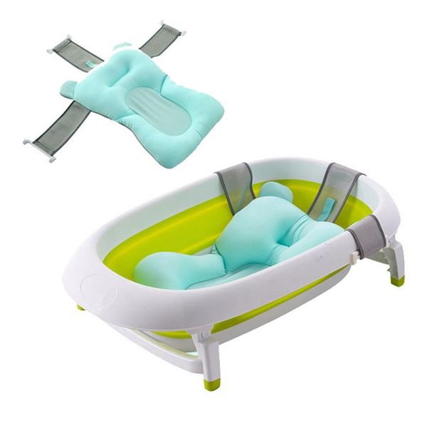 

baby bath cushion bath seat sink bathtub pillow non-slip shower mat soft comfortable mat