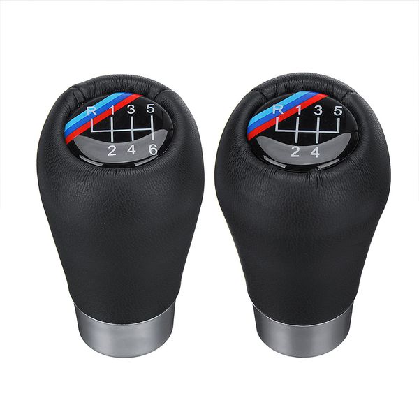 

1 pcs 5/6 speed manual gear shifts knob pu for e30 e36 e38 e39 e46 e60 e90 e91 e92 vs998