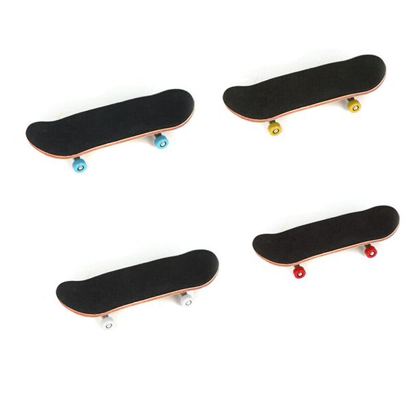 

plastic mini finger skateboarding fingerboard toys finger scooter skate boarding classic chic game boys desk toys