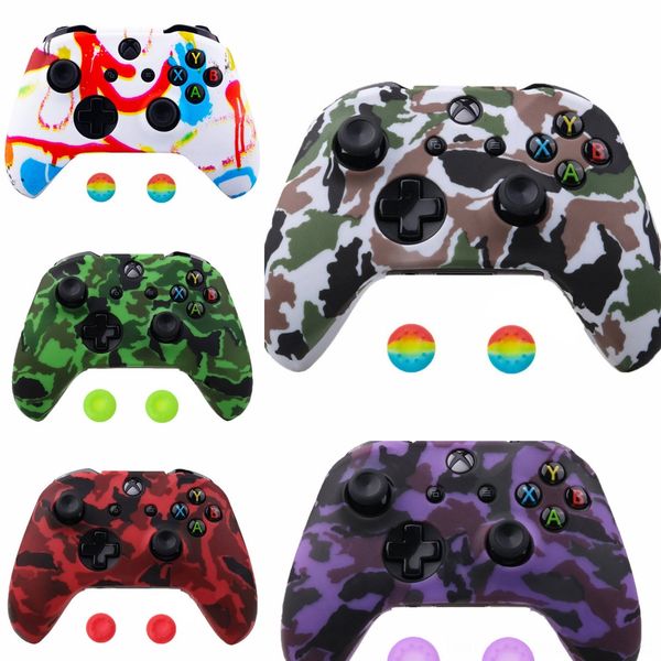 

utgod 1set silicone case protective cover grips cap x xbox one for s gaming controller