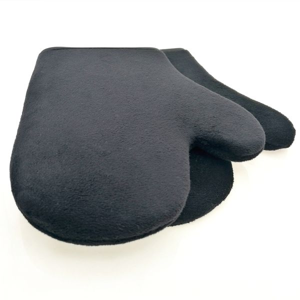 

500 pcs dhl shipping sunless tan mitt double sided use with thumb for self spray tanning