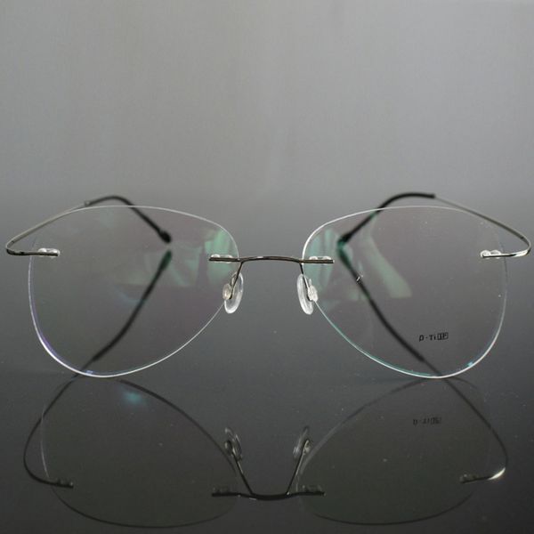 

scober большого кадр pilot нового b titanium только 2g сверхлегкой elasti men women rimless чтение стекло +0,75 +1 +1,25 +1,75 до +4, Silver
