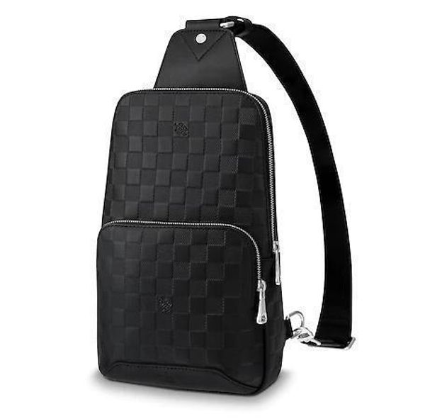 

2019 n41720 avenue ling bag men fa hion black real caviar lamb kin le boy chain flap bag handbag houlder me enger bag tote