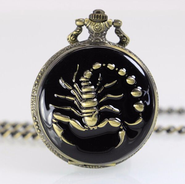 

antique quartz pocket watch necklace pendant retro steampunk fob man watch chain gift relogio de bolso, Slivery;golden