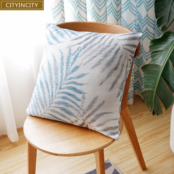 

cityincity solid cushion cover printed faux linen pillow case pillow cover home decor for sofa bed car seat 45x45 50x50