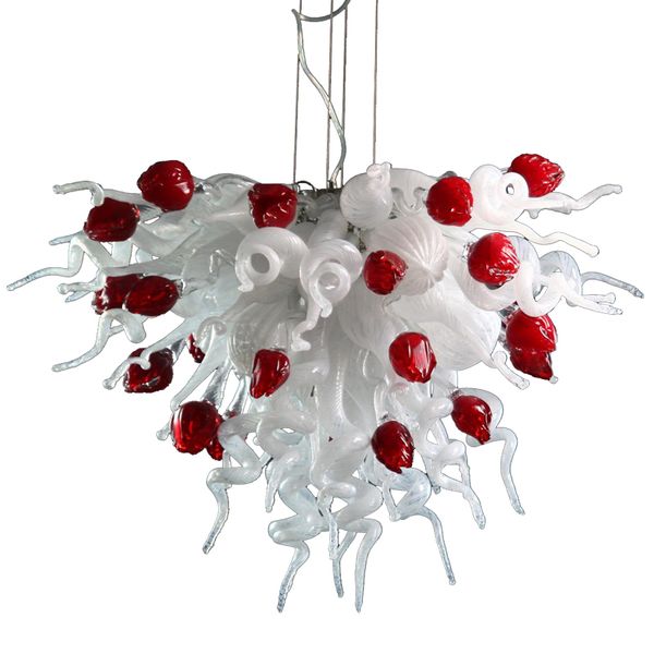 

rose flower chandelier romantic titanic lighting murano glass chandelier light white red led hanging lamp home light