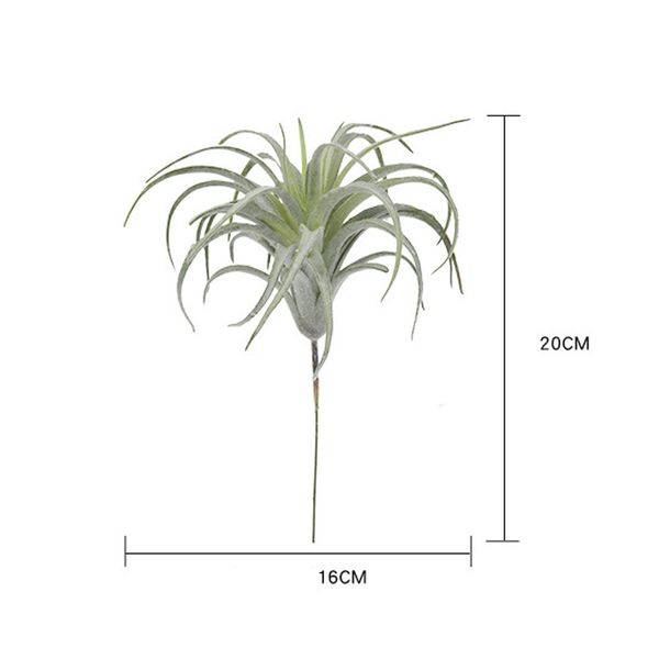 

1pcs diy artificial pineapple leaves green leaves artificial air plants fake succulent plant for home wedding wall decoration
