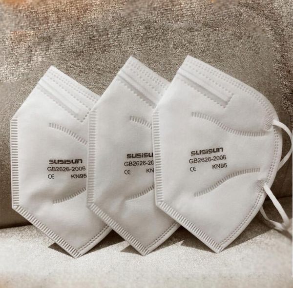

kn95 face mask outdoor dustproof household protective white face masks for health protection dhl j1126