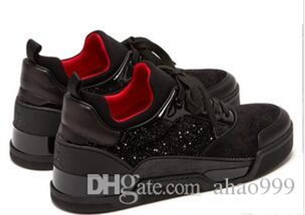 

Италия дизайнер красные кроссовки случайные спортивные мужские плоские туфли ср