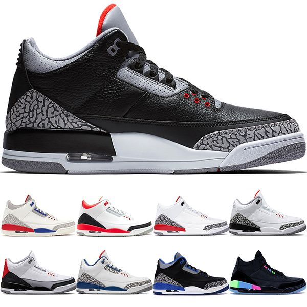 

jumpman mens basketball shoes jth white cement true blue quai 54 black fire red mocha men trainers sneakers us7-13