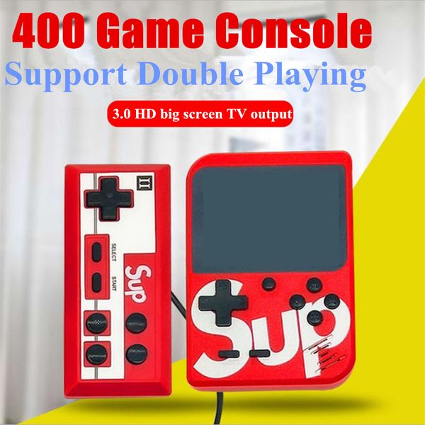 

Mini handheld retro portable video game con ole can tore 400 game 8 bit 2 8 inch lcd fc game upport two people playing
