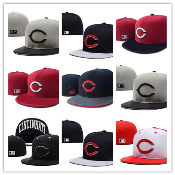 

Fitted hat unhat cincinnati hat red cap team ba eball embroidered team flat brim ba eball