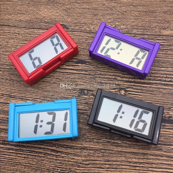 Nice Gifts Interior Car Auto Dashboard Desk Digital Clock Lcd