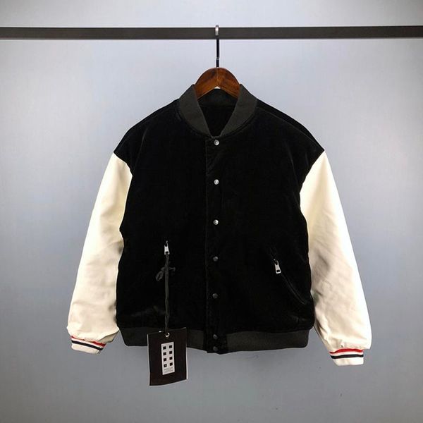 

brand new mens designer jackets mens windbreakter baseball jacket men women fashion all-match winter jacket coat, Black;brown