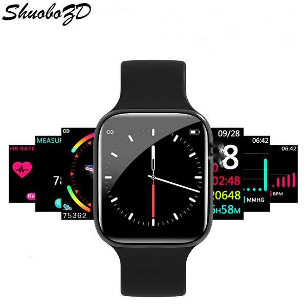 

w4 smart watch full touch screen heart rate blood pressure sports tracker fitness pk p80 f10 ny07 watches connect android ios