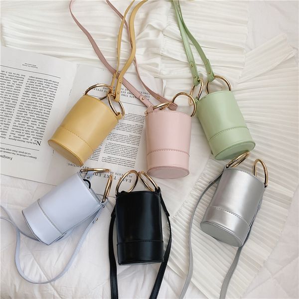 

new summer fashion children's bag in 2019 girl bucket shoulder messenger kids bags