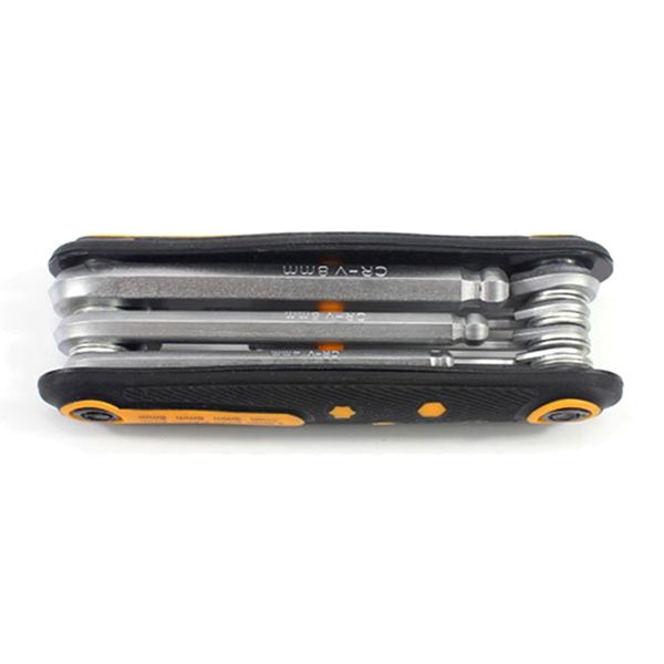 

hlzs-bicycle tools sets bike multi repair kit hex spoke wrench screwdriver chrome vanadium steel multifunctional folding multito