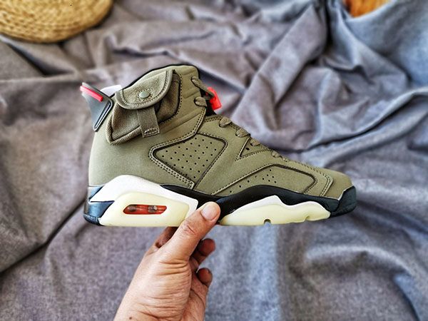 

travis scotts x 6 ts 3m basketball shoes cactus jack 6s travis low army green tinker scarpe des chaussures zapatos zone