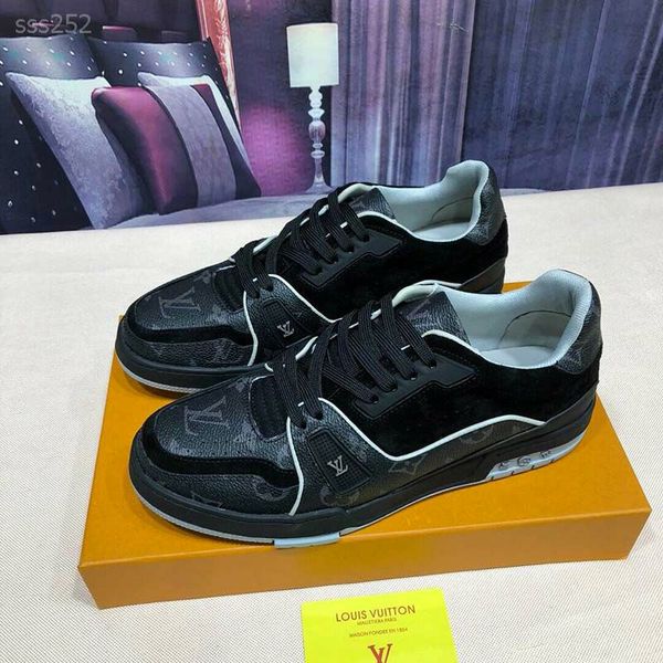 

winter new tide shoes men's shoe warm section trainers female shoes mens sports runner fashion women sneakers shoes luxury shoe, Black