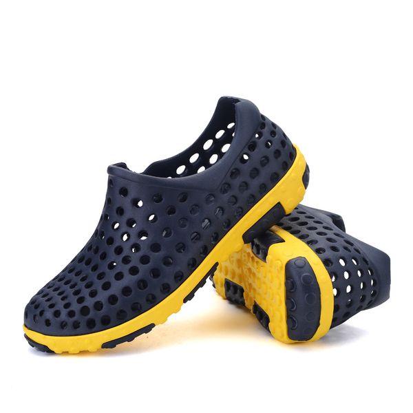 

summer breathable flip flops men woman beach sandals ventilated wading shoes anti skid rubber slippers for river sea holiday