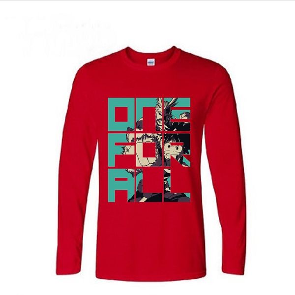 

мой герой академии все может midoriya izuku т-рубашки для мужчины с боку герой аниме футболки человек футболки свободного покроя фитнес с дл, White;black