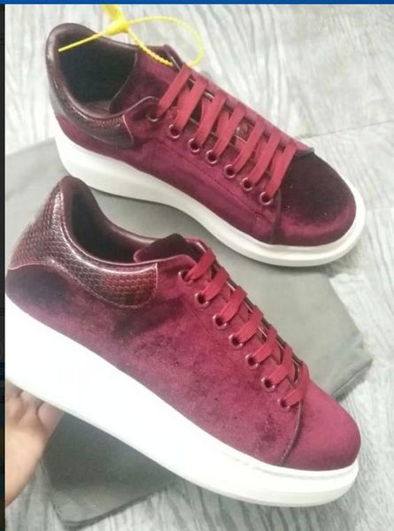 

new designer mens womens black suede leather with white platform sneakers,brand design lovers thick bottom casual shoes 36-45 drop shipping