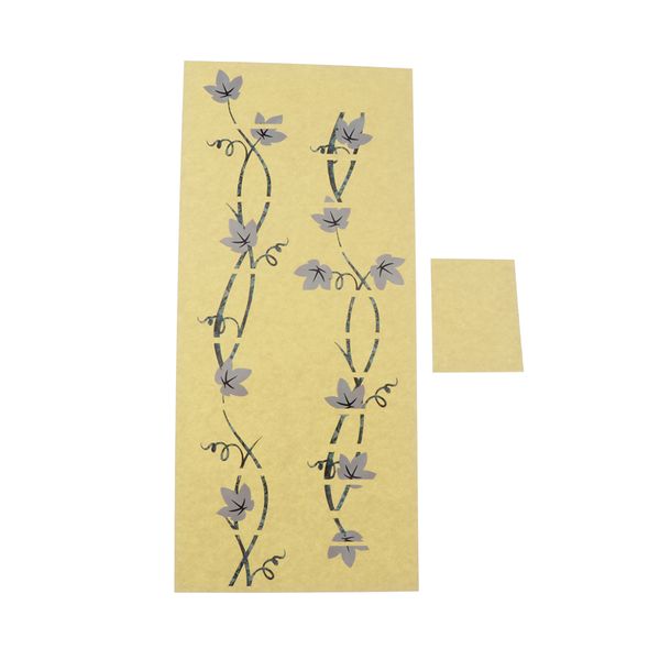 

guitar fretboard note decals sticker, flower pattern