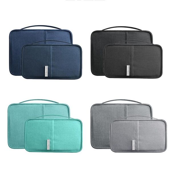 

multi-card storage pack travel wallet passport package waterproof handbag cash gift multi-function light carrying belt fashion