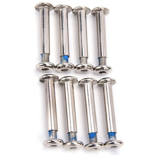 

practical shoes accessories replacement screws hardware round head nut tighten iron skate wheel bolt set inline roller axles