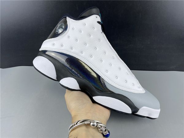 

new men 13s basketball shoes 13 white black designer luxury trainers shoes sports sneakers with box