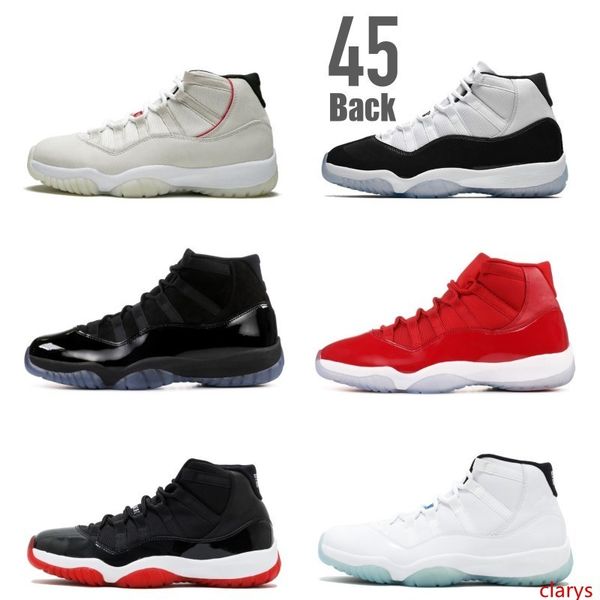 

11 concord 45 back platinum tint basketball shoes 11s 72 10 bred legend gamma blue space jam xi men women advanced quality version