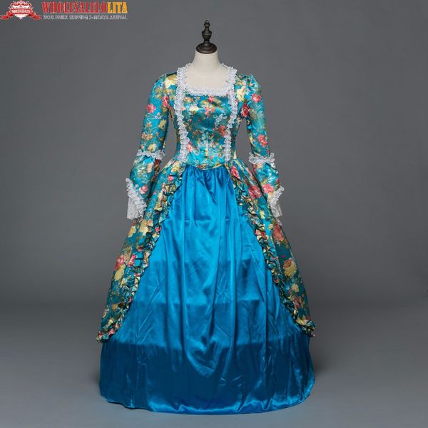 

victorian southern belle westworld gown floral dress theatre halloween costume, Black;red
