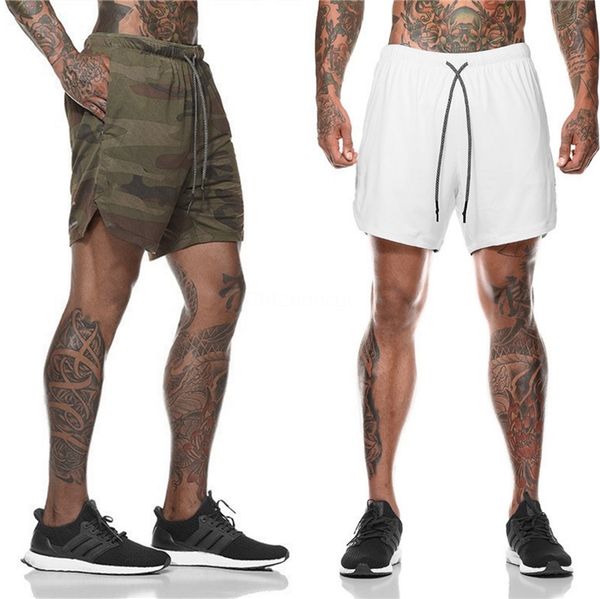 

fitness bodybuilding shorts men elastic waist skinny mens shorts compression gyms clothing sports snake pattern workout breeches #623, White;black