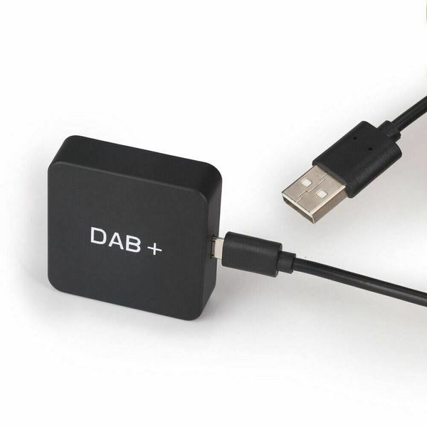 

354 dab+ box digital radio tuner amplified antenna adapter for car stereo autoradio android 8.1/9.0/10.0 gps