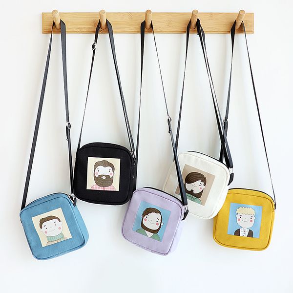 

2020 дамы ткань холст сумка хлопок хозяйственной сумка для путешествий женщины eco многоразового мультфильм печати малой плечи shopper сумки