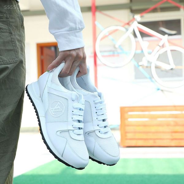 

high end for men's shoes leisure retro for men women black red white green casual shoes tennis increasing running shoe size 36-45